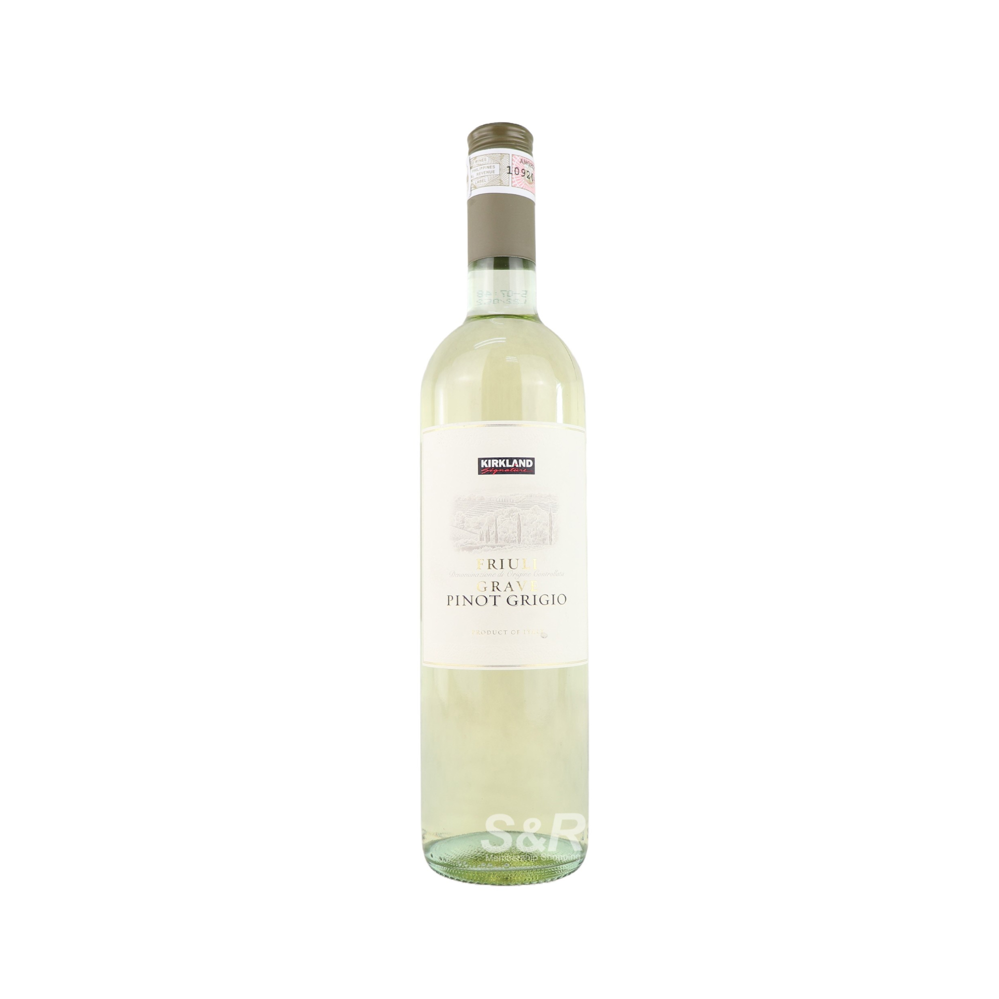 Kirkland Signature Friuli Grave Pinot Grigio White Wine 750mL
